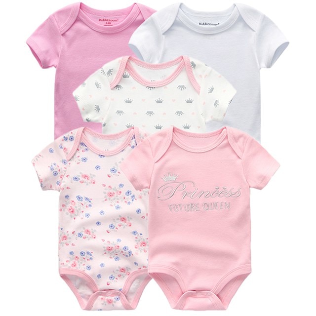 Baby Jumpsuit Daily Onesies Set (Set of 5)